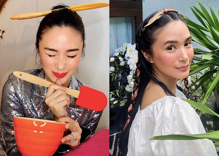 Heart Evangelista's Quarantine Beauty Looks